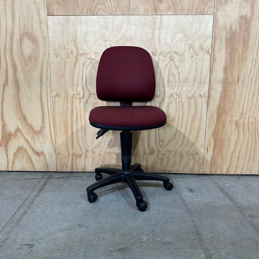 Burgundy Task Chair