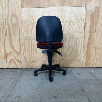 Burgundy Task Chair