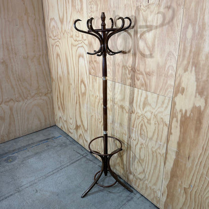 Wooden Vintage Coat Rack