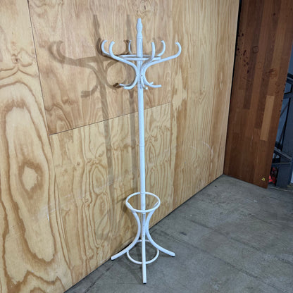 White Vintage Coat Rack