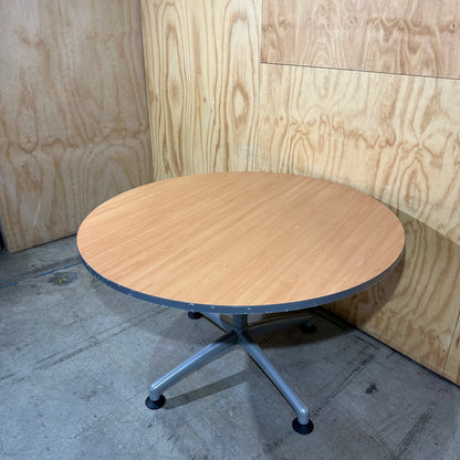 Round Table with Grey Legs