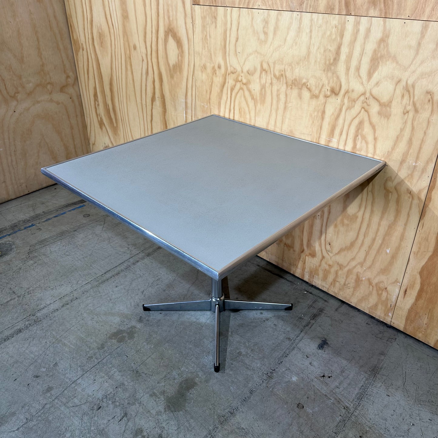 Square Silver Table