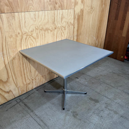 Square Silver Table
