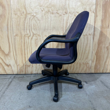 Purple Waffle Fabric Task Chair