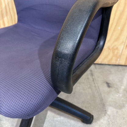 Purple Waffle Fabric Task Chair