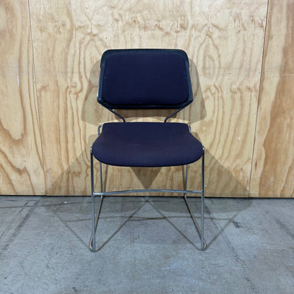 Purple Stem Matrix Stackable Chair
