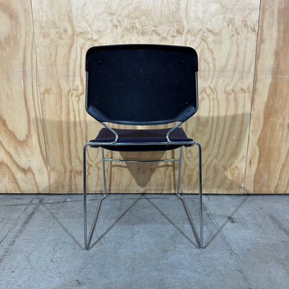 Purple Stem Matrix Stackable Chair