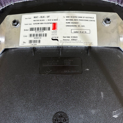 Purple Stem Matrix Stackable Chair