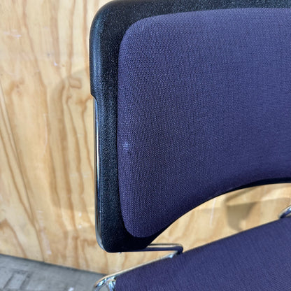 Purple Stem Matrix Stackable Chair