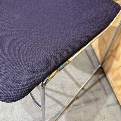 Purple Stem Matrix Stackable Chair