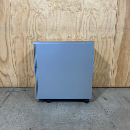 Grey Three Drawer Pedestal