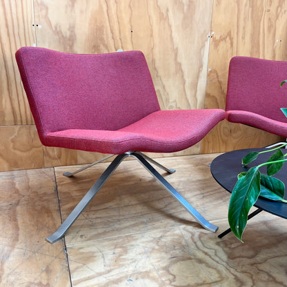 Wave Swivel Lounge Chair by Peter Maly for Tonon