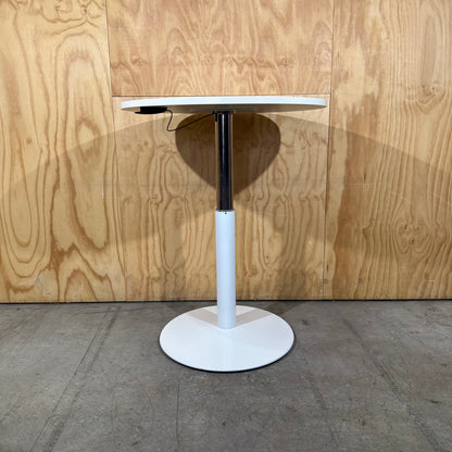 Adjustable Height Round Table