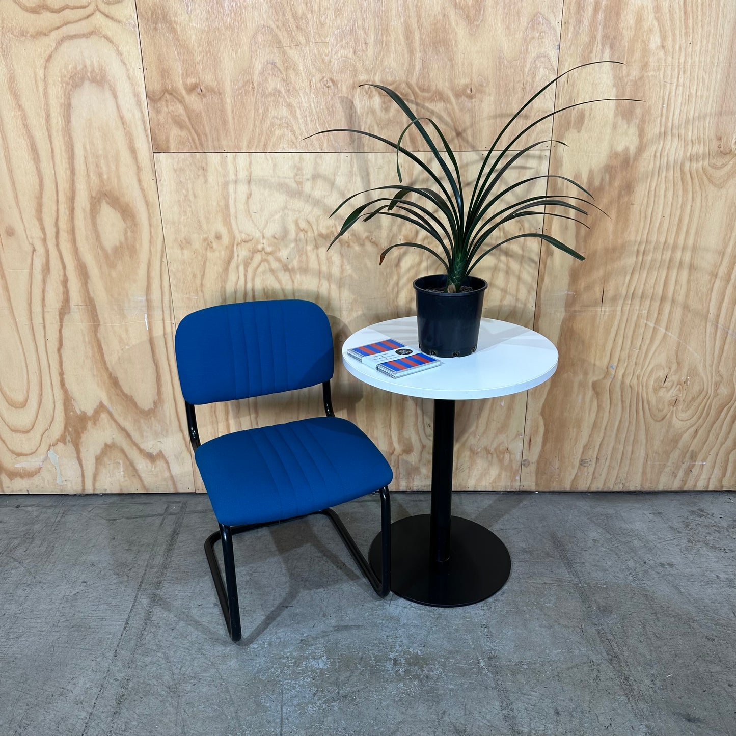 Teal Cantilever Chair