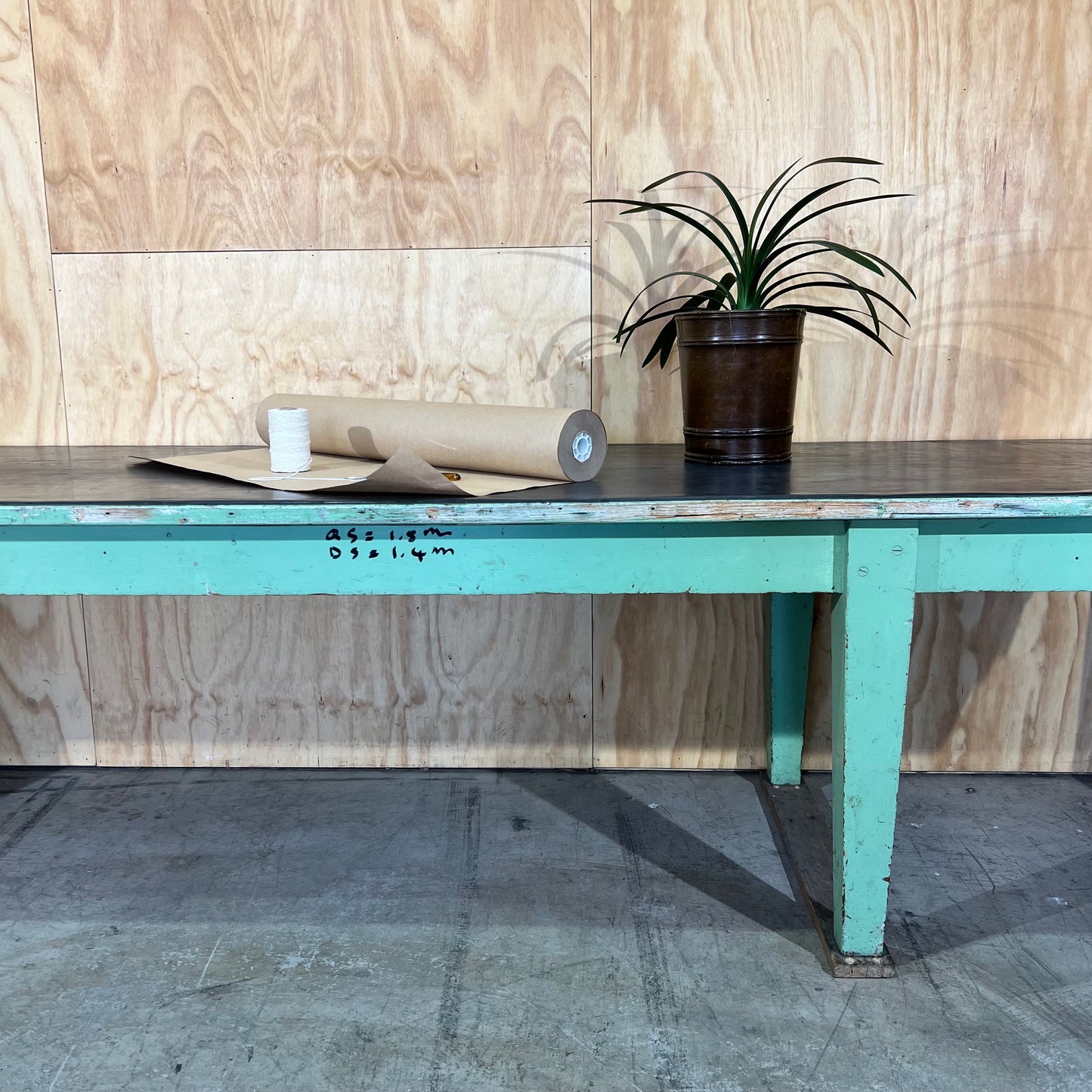 Vintage Workshop Table