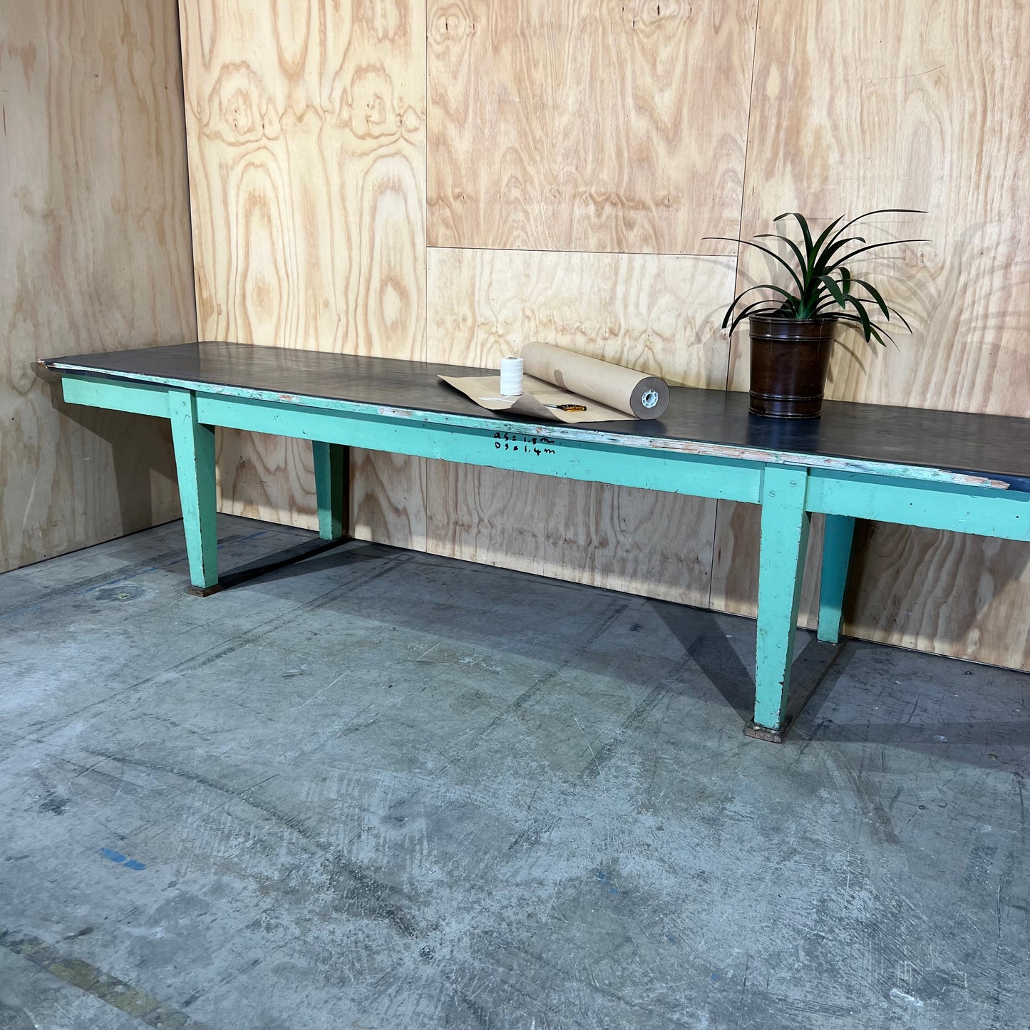 Vintage Workshop Table