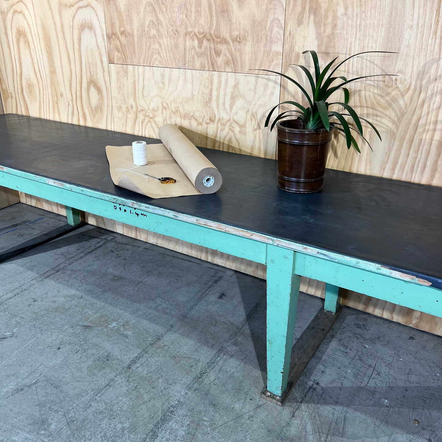 Vintage Workshop Table