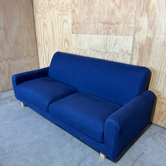 Wide Sofa in Blue