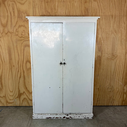 Mid-Century Painted Timber Storage Cupboard