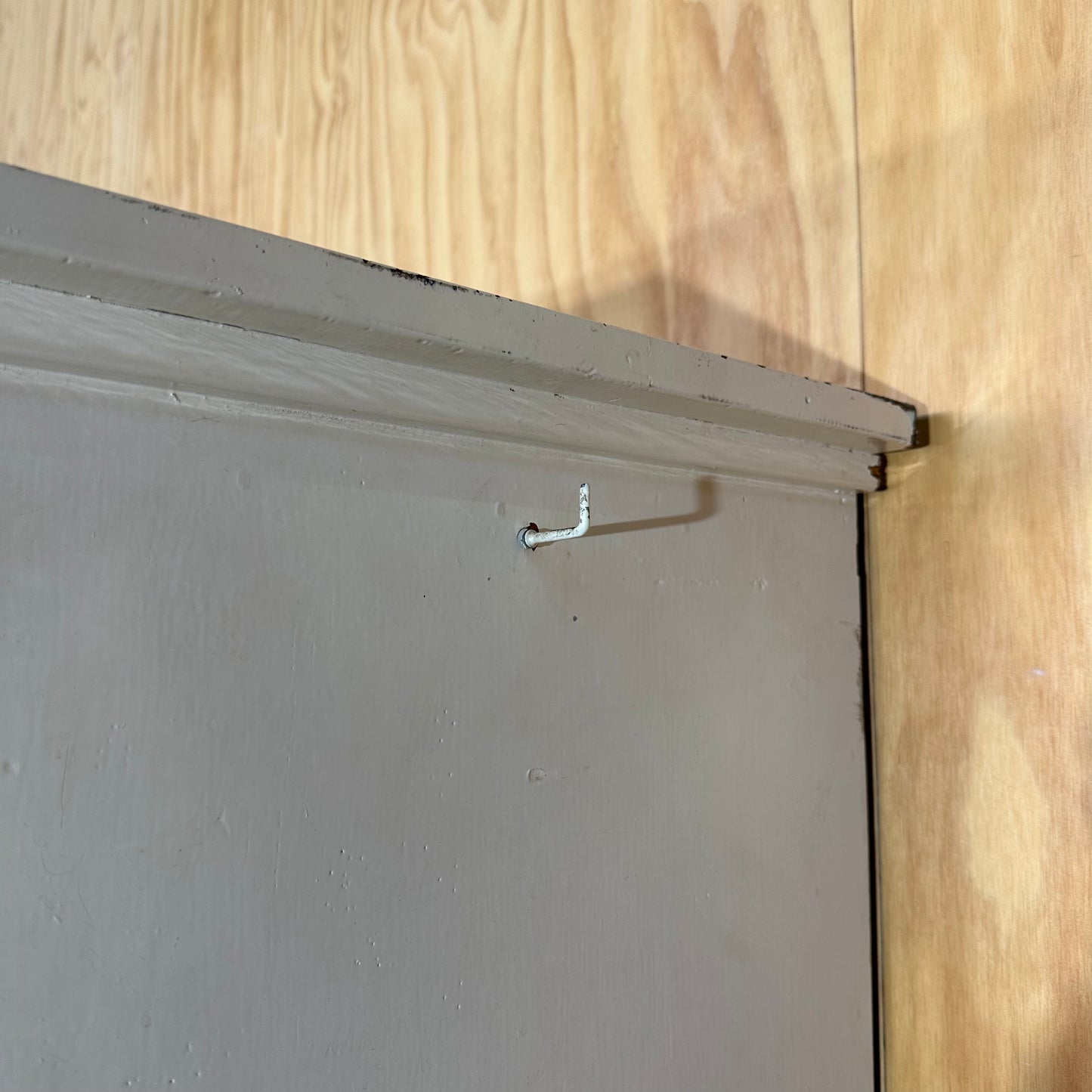 Mid-Century Painted Timber Storage Cupboard