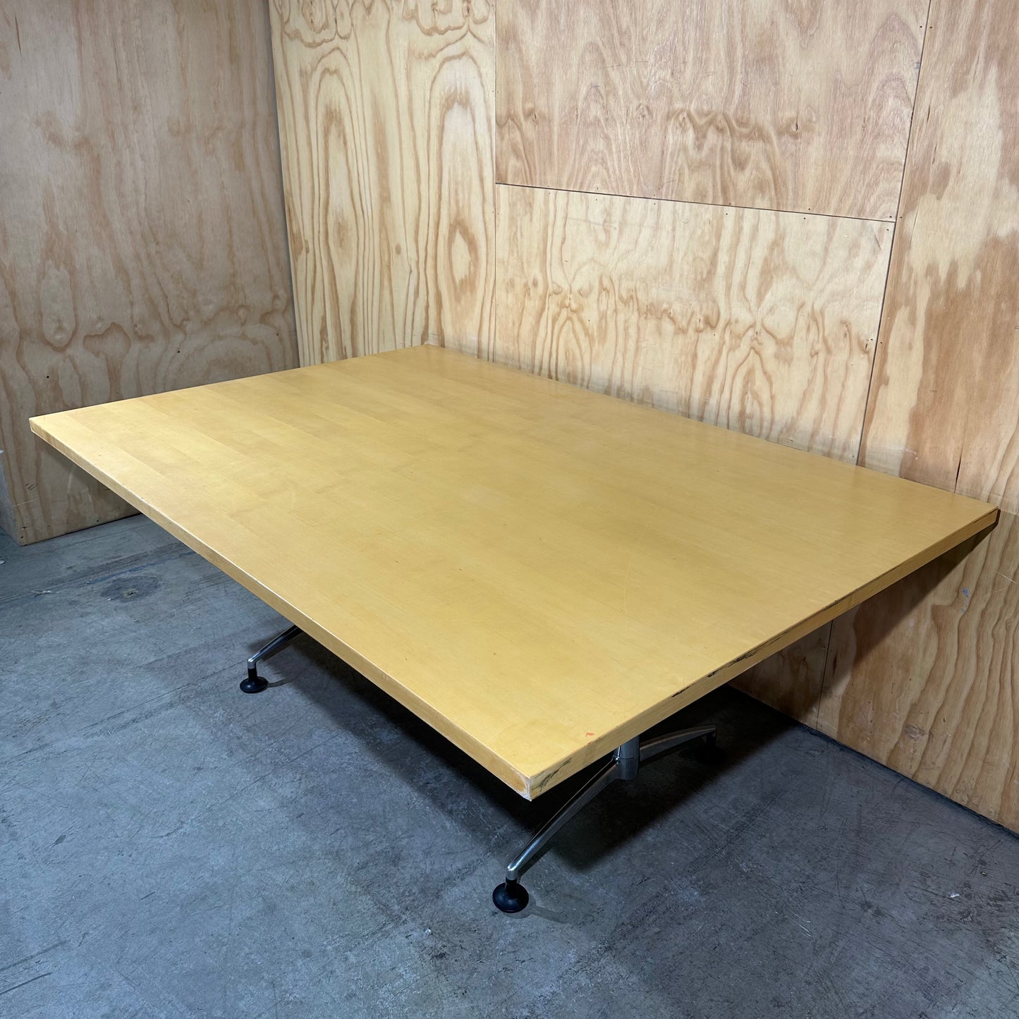 Mid-Century Modern Executive Boardroom Table