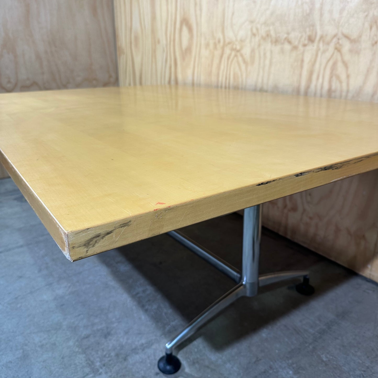 Mid-Century Modern Executive Boardroom Table