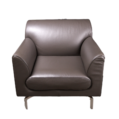 Poltrona Frau Square Leather Armchair