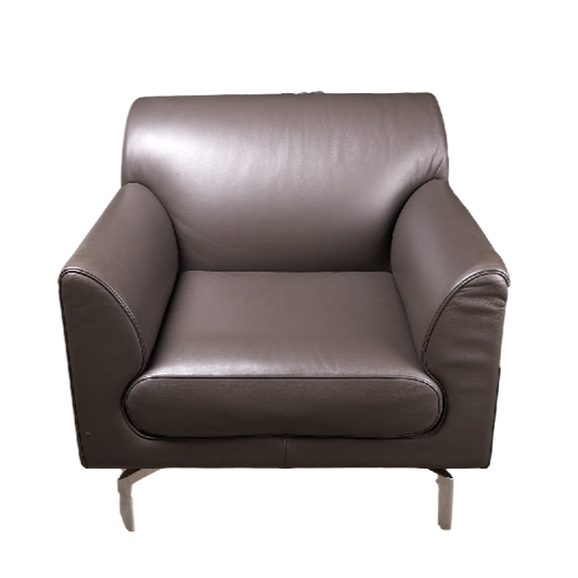 Poltrona Frau Square Leather Armchair