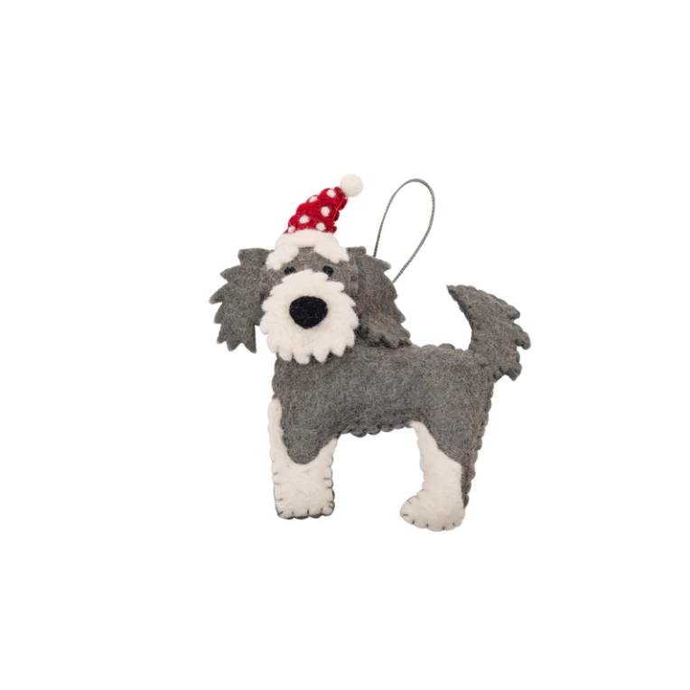 Pashom Felt Christmas Decoration - Dogs