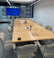 Meeting Room Table with Timber Veneer
