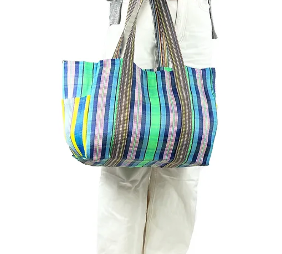 Apple Green Duck Market Bags