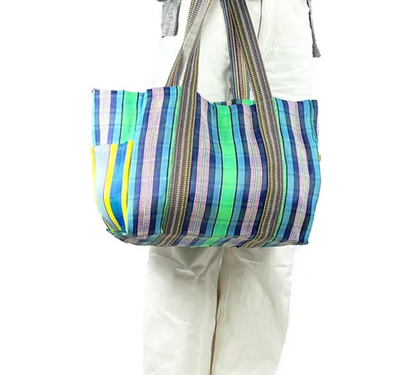 Apple Green Duck Market Bags