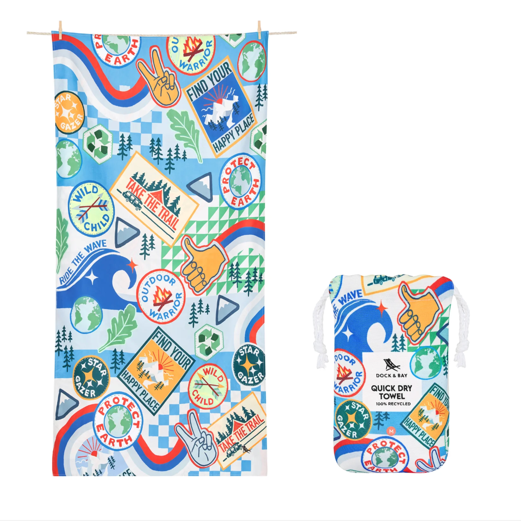 Dock & Bay Kids Beach Towel - M