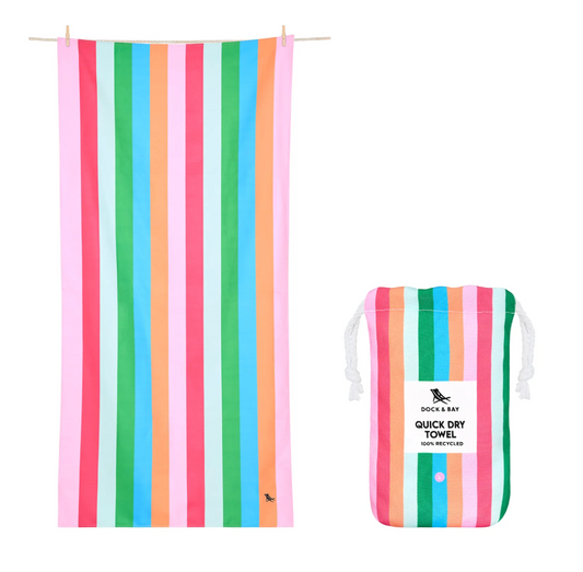 Dock & Bay Beach Towel Summer Collection - L
