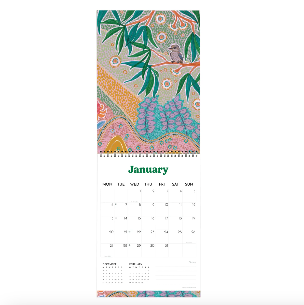 Earth Greetings Artist Calendar