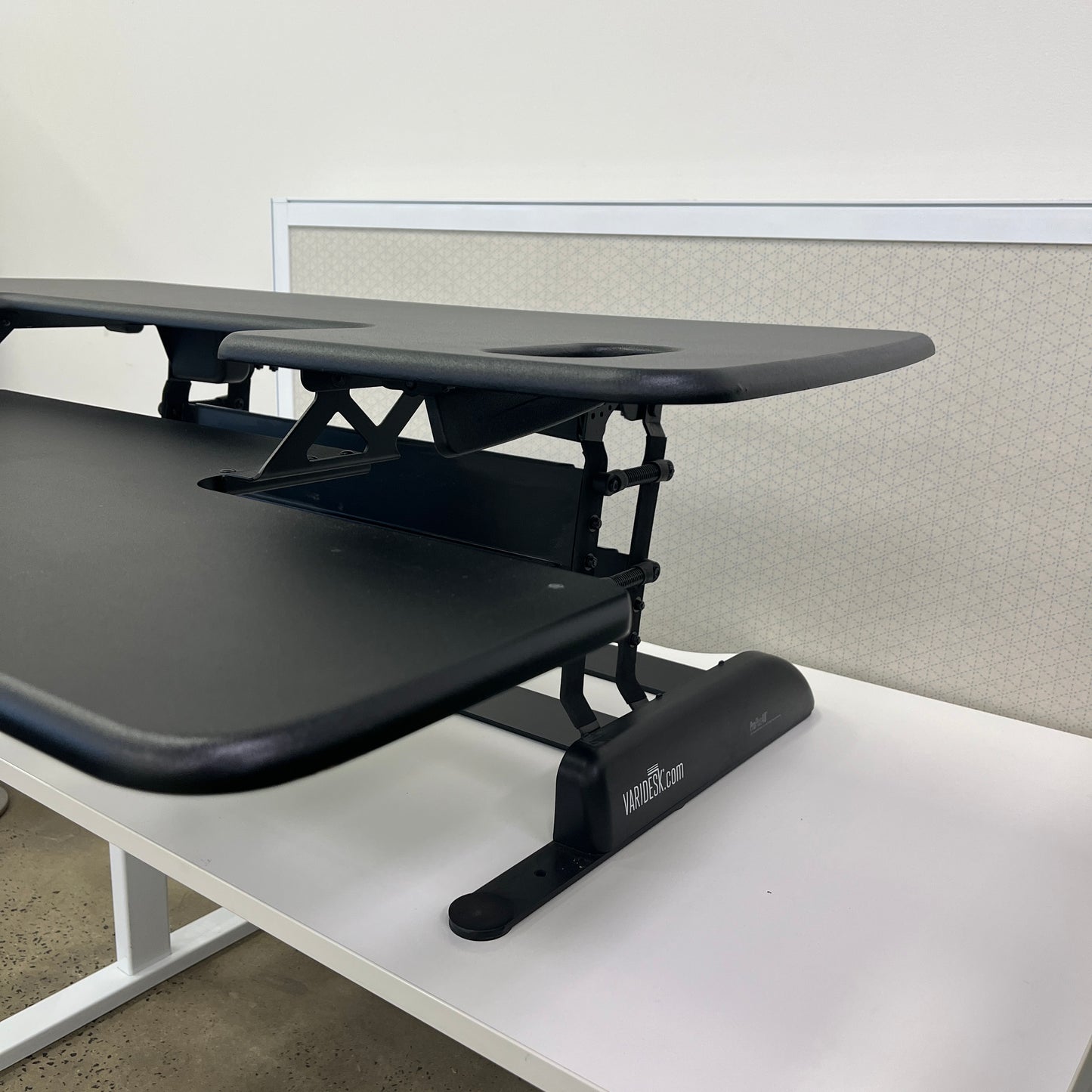 VariDesk Pro Plus 48 Black Sit Stand Desk riser