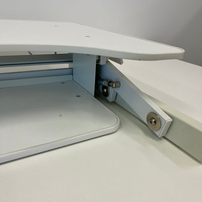Adjustable Standing Desk Riser - White