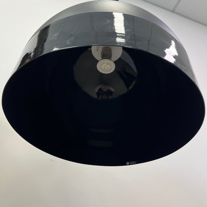 alt. Artefact Round Black Metal Pendant Light Black