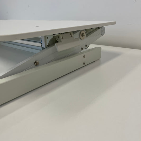 Adjustable Standing Desk Riser - White