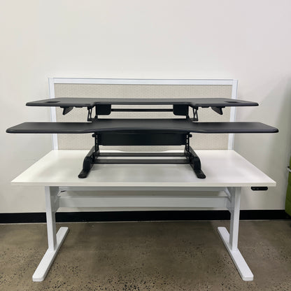 VariDesk Pro Plus 48 Black Sit Stand Desk riser