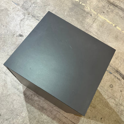 Charcoal Pedestal with Chrome Handles (Two Sizes)