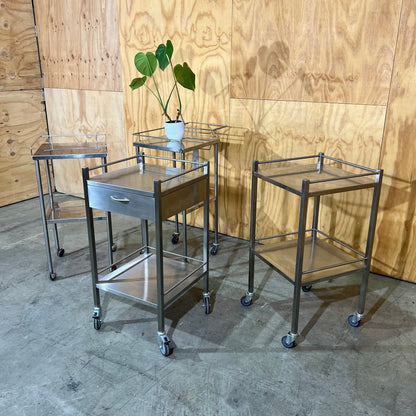 Stainless Steel Medical Instrument Trolley