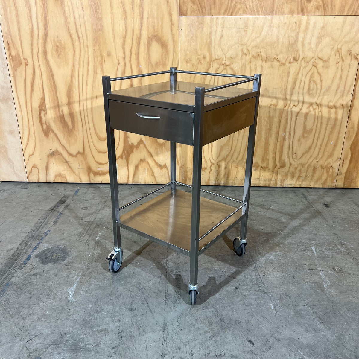Stainless Steel Medical Instrument Trolley