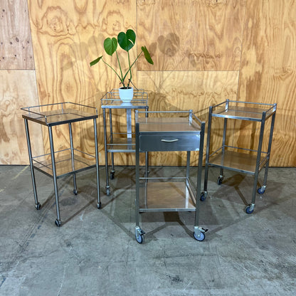 Stainless Steel Medical Instrument Trolley