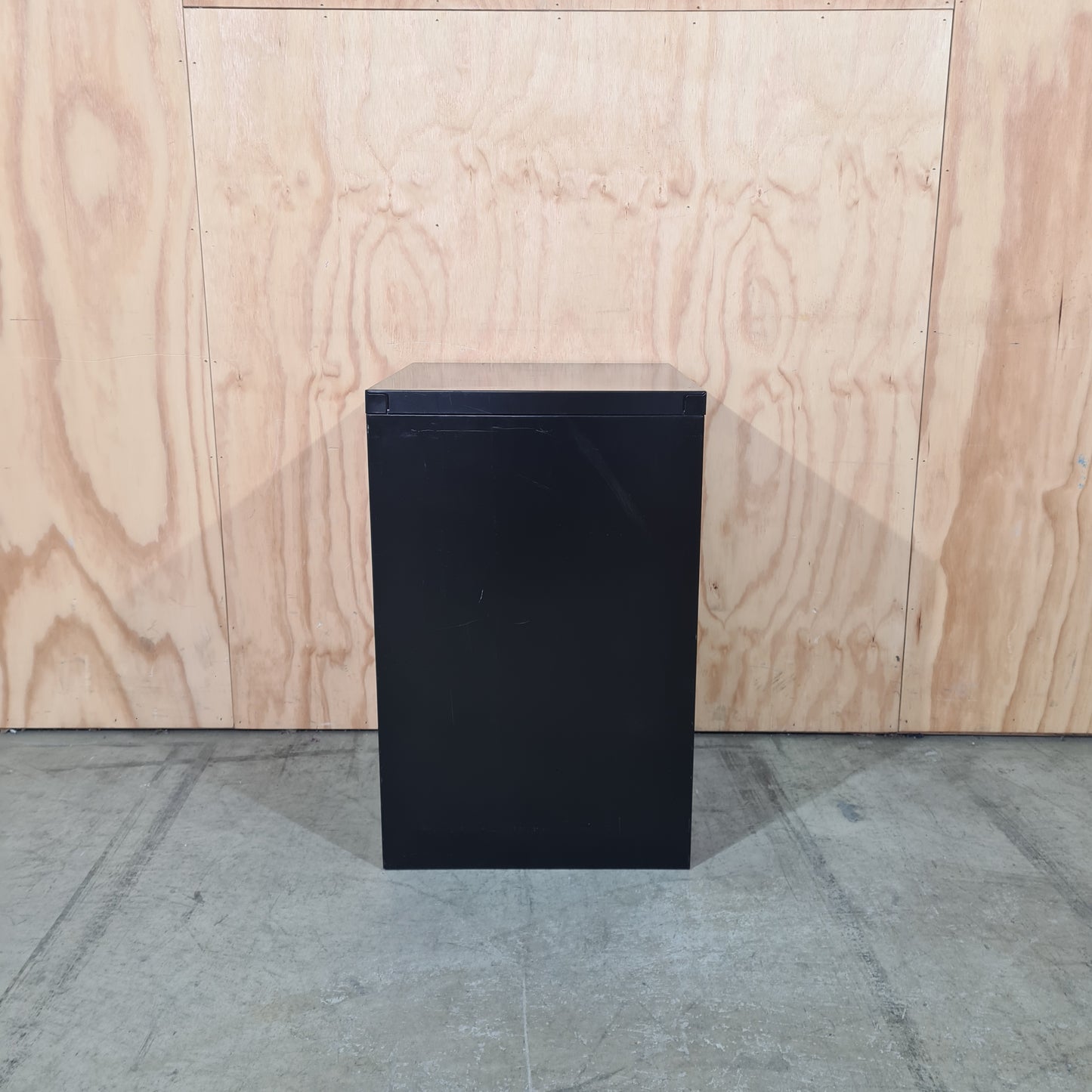 Black 2 Drawer Filing Cabinet
