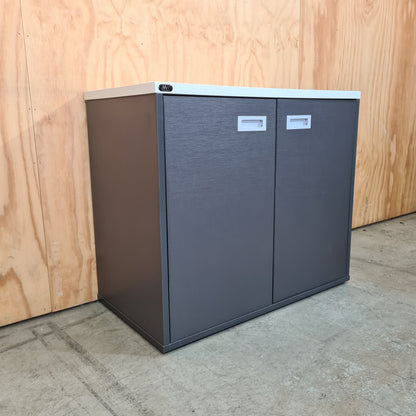 Malvern Willows Charcoal 2 Door Cabinet