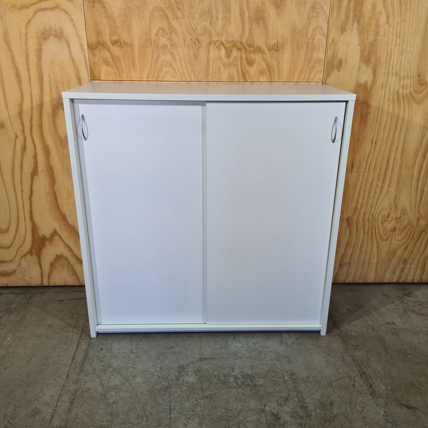 Large White Credenza Cabinet