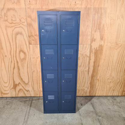 Statewide 8 door locker unit in navy