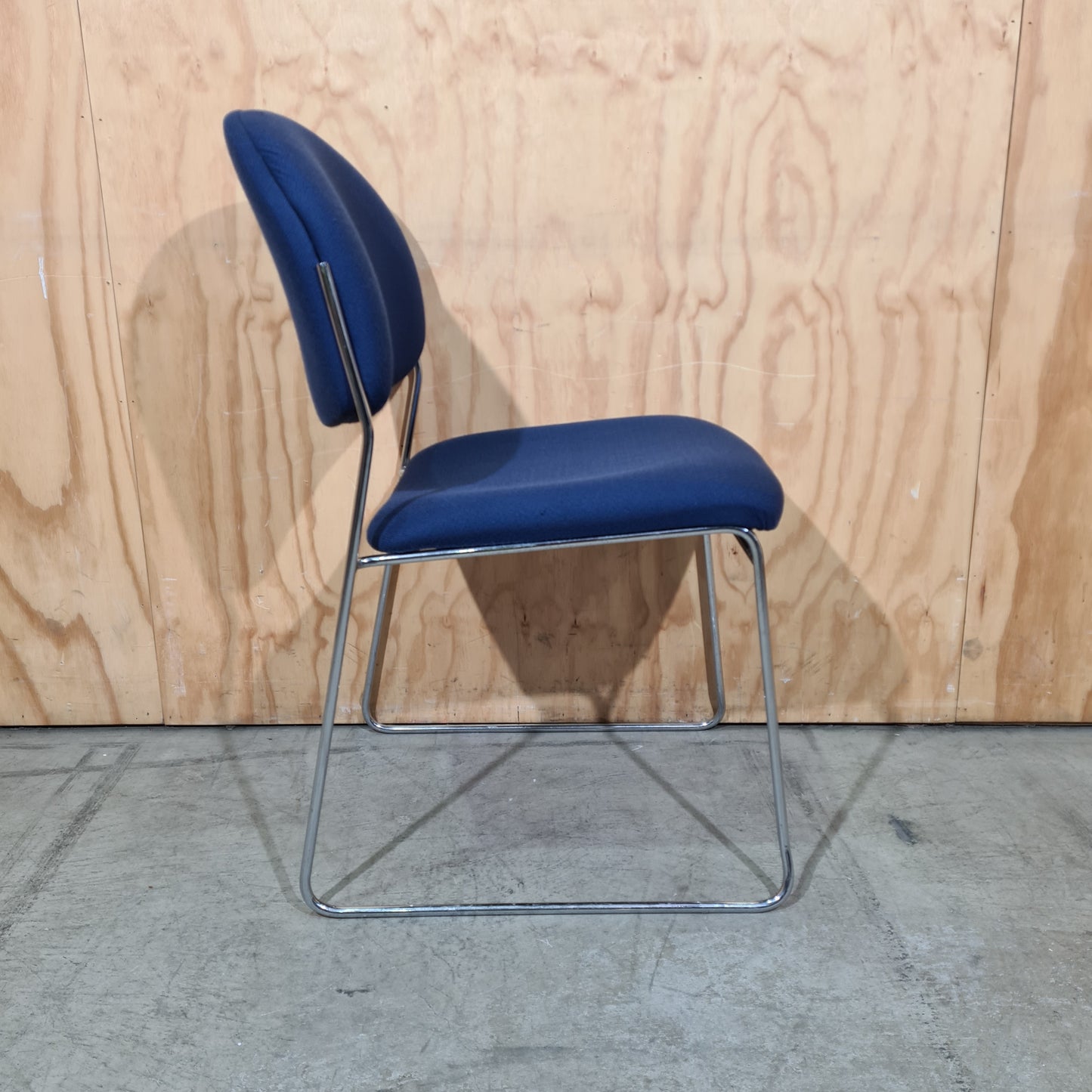 Mid-Century Inspired Commercial Sled Base Chair