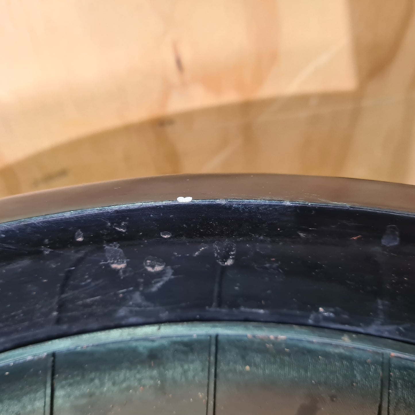 Gloss Black Tapered Planter